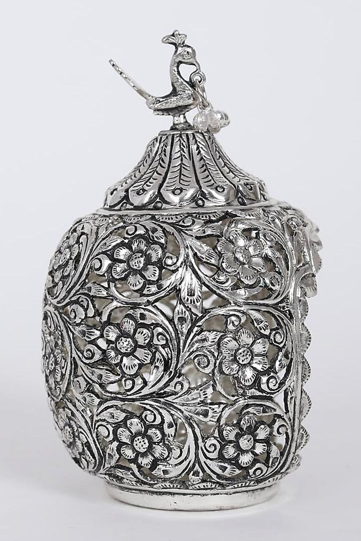 Antique Silver Plated T-Lite Holder by Assemblage at Pernia's Pop Up Shop