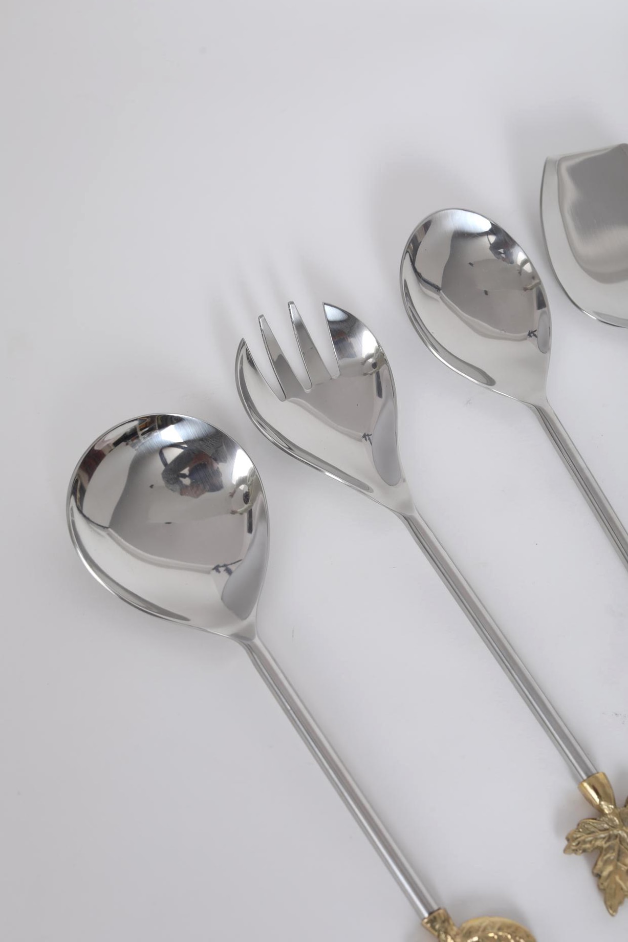 P-Line Pro-Steel Spoon - Gold Silver