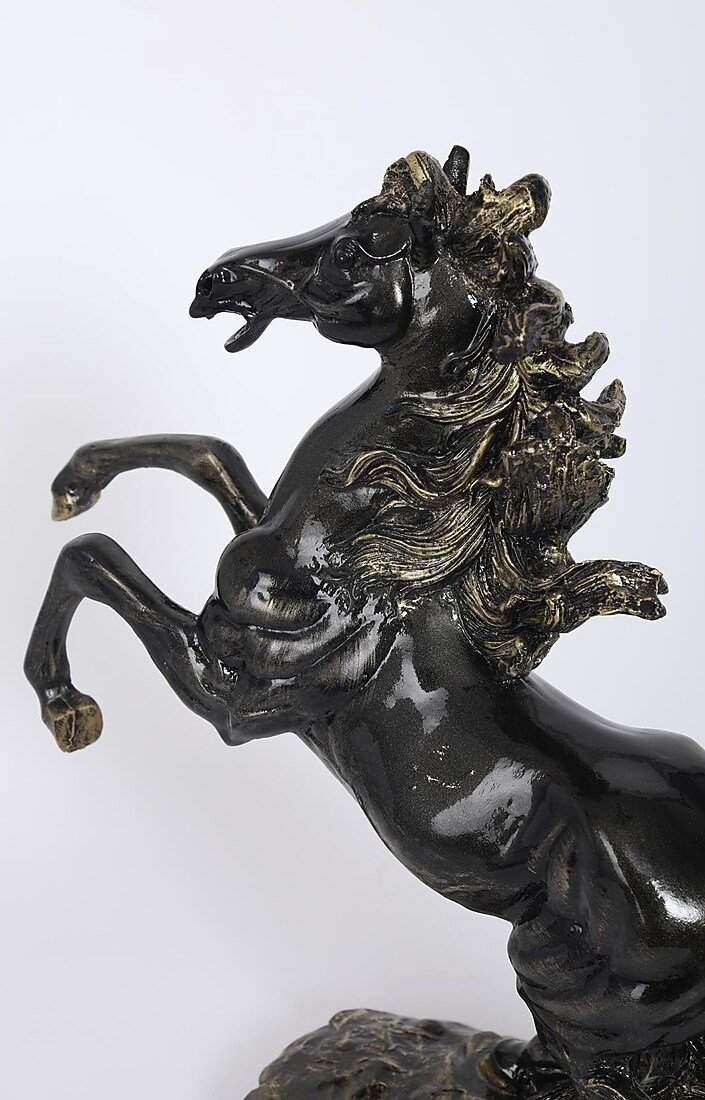 Brown Stallion Sculpture by Assemblage at Pernia's Pop Up Shop