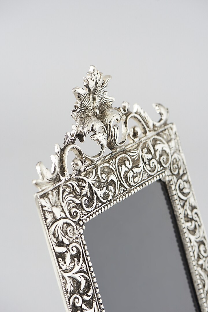 Vintage Silver White Metal Photo Frame by Assemblage at Pernia's Pop Up Shop