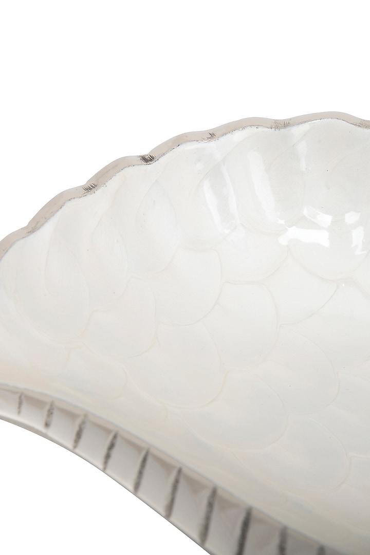 Nickel & Shell Serving Bowls (Set of 2) by Assemblage at Pernia's Pop Up Shop