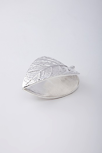 Silver Leaf Napkin Rings Set Of 4 Design By Assemblage At Pernia S Pop Up Shop 21