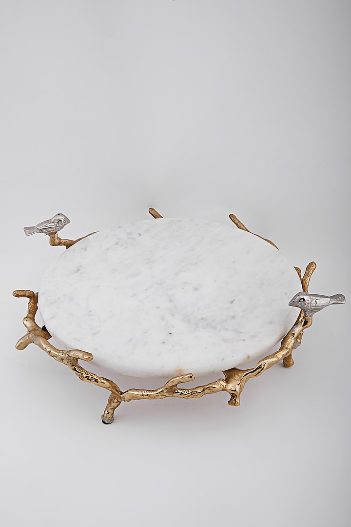 White Serving Platter by Assemblage
