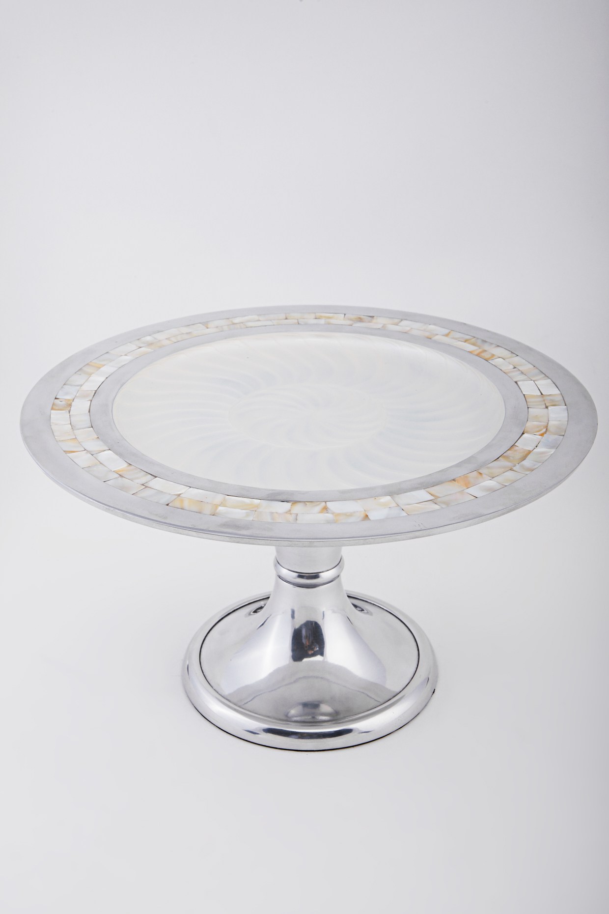 Silver Cake Stand by Assemblage