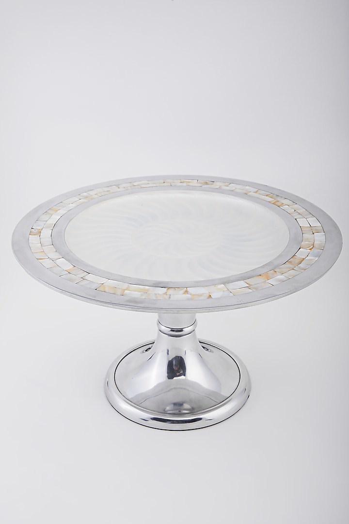 Silver Cake Stand by Assemblage