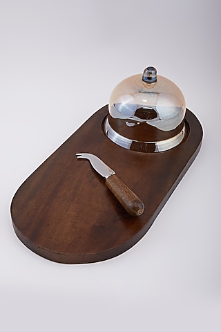 Brown Cheese Platter Set by Assemblage