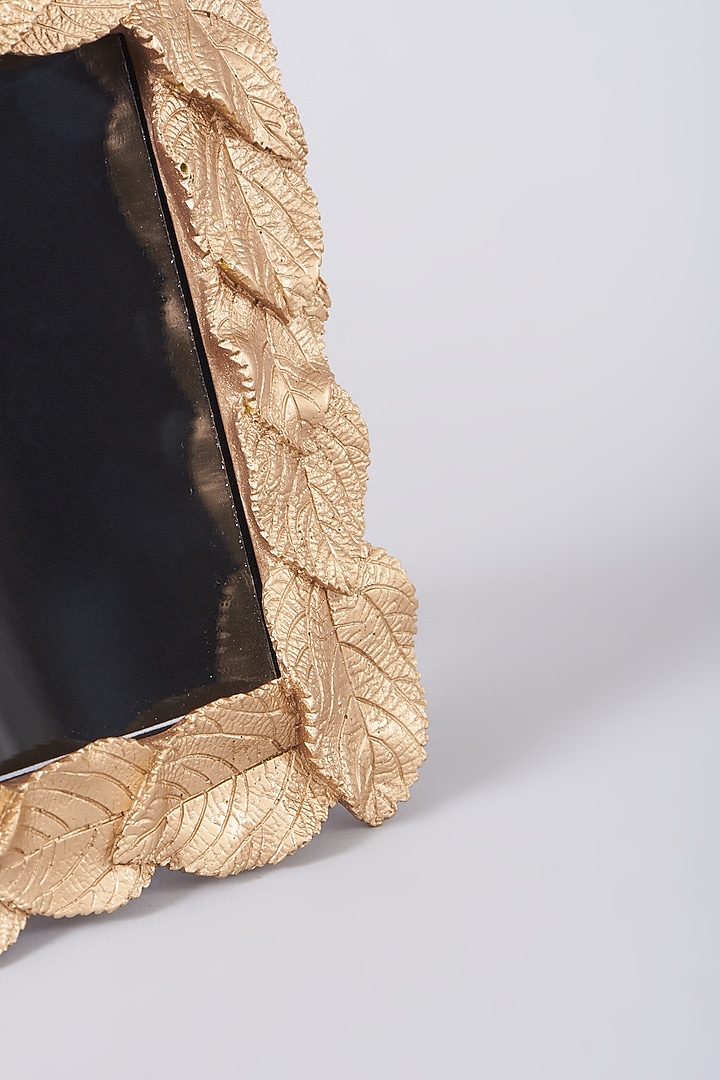 Gold & Black Resin Fibre Photo Frame by Assemblage at Pernia's Pop Up Shop