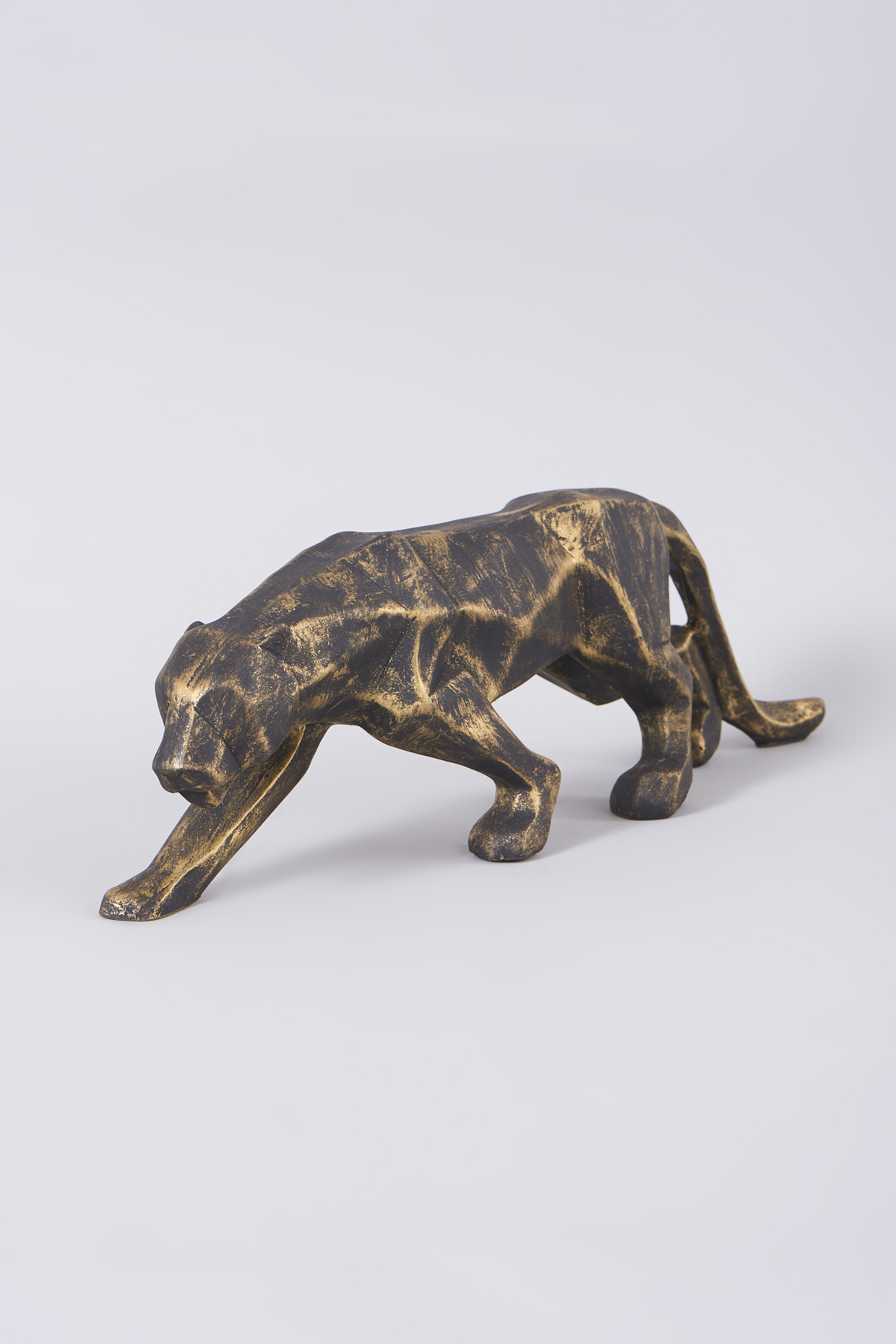 Black Resin Fibre Panther Statue by Assemblage at Pernia's Pop Up Shop
