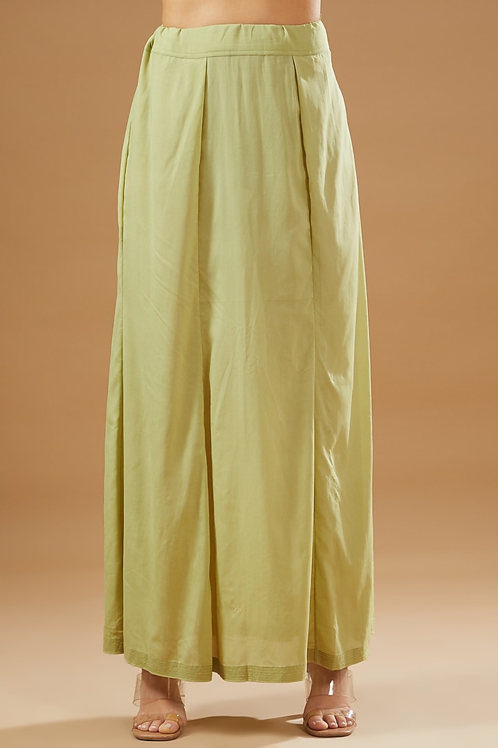 Mint Green Net Wedding Saree Set by Astha Narang at Pernia's Pop Up Shop