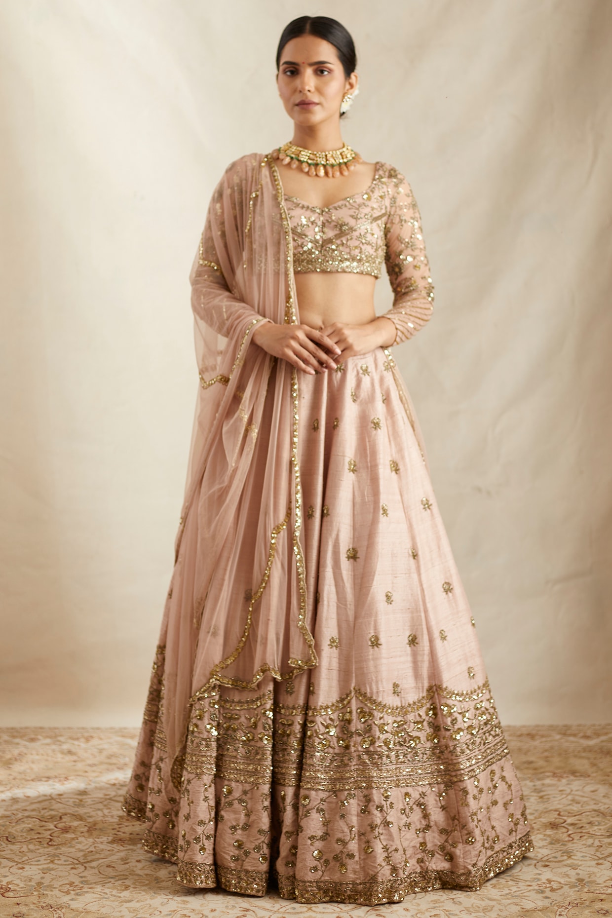 Soft Peach Organza Heavy Embroidered Wedding Special Lehenga Choli - Indian  Heavy Anarkali Lehenga Gowns Sharara Sarees Pakistani Dresses in  USA/UK/Canada/UAE - IndiaBoulevard