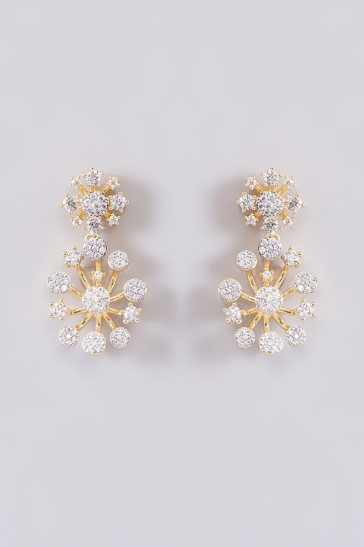 Gold Finish Zircon Necklace Set by Aster at Pernia's Pop Up Shop