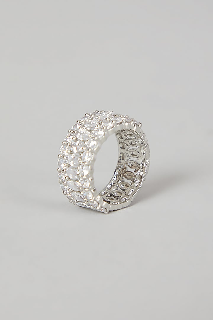 White Finish Ring by Aster at Pernia's Pop Up Shop