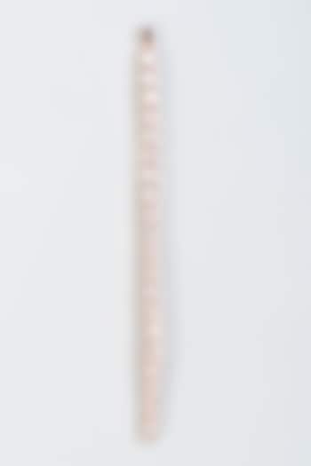 Rose Gold Finish Faux Diamond Bracelet by Aster at Pernia's Pop Up Shop