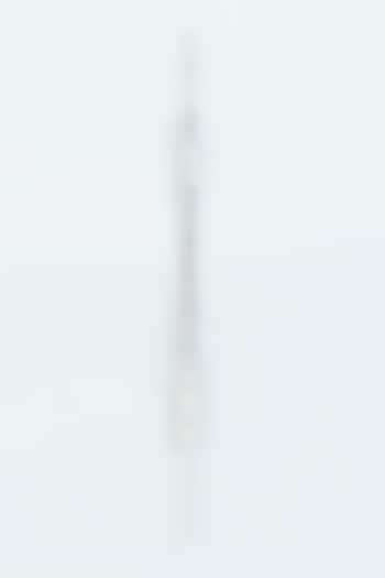 White Finish Faux Diamond Tennis Bracelet by Aster at Pernia's Pop Up Shop