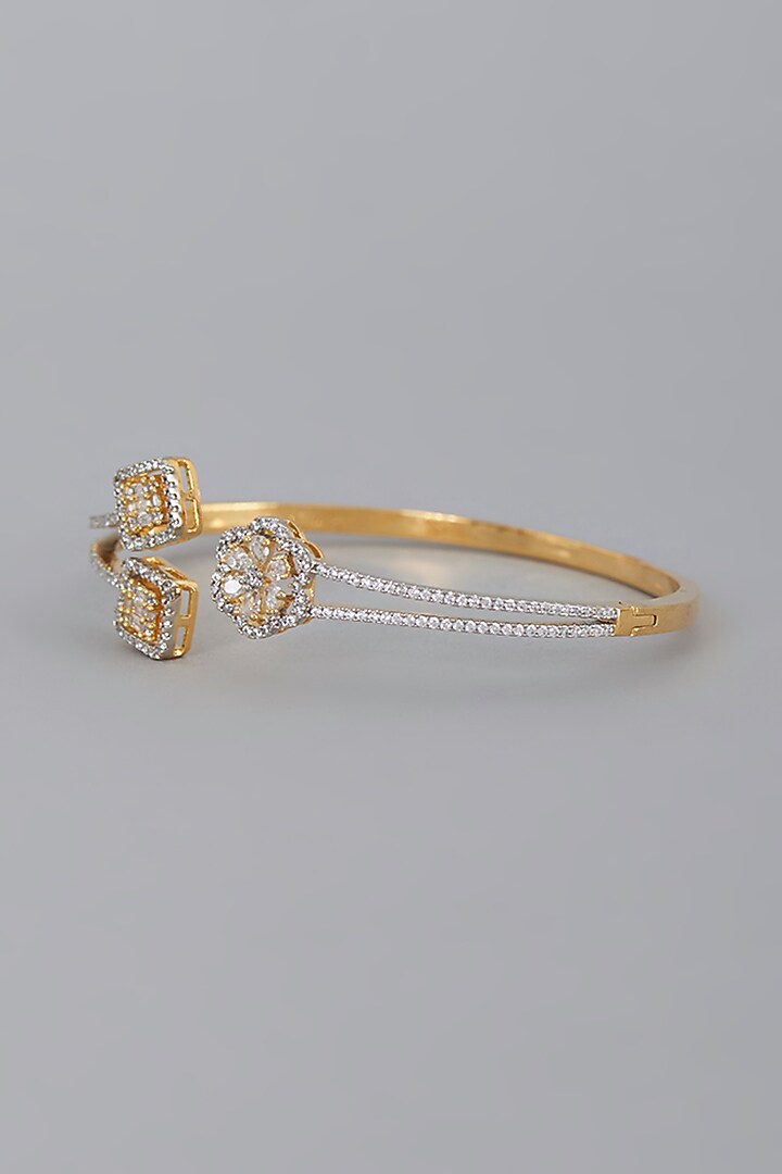Gold Finish Zircon Bracelet by Aster at Pernia's Pop Up Shop