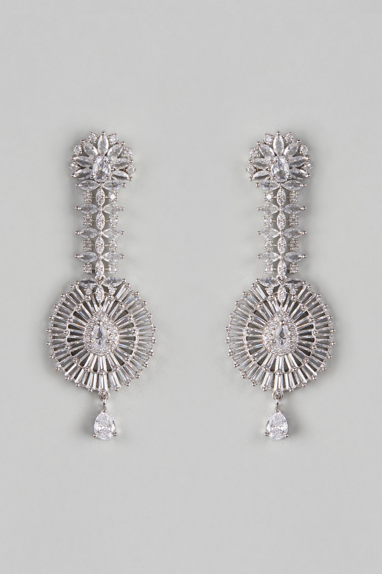 Buy Faux Diamond Earrings by DO TAARA at Ogaan Market Online Shopping Site