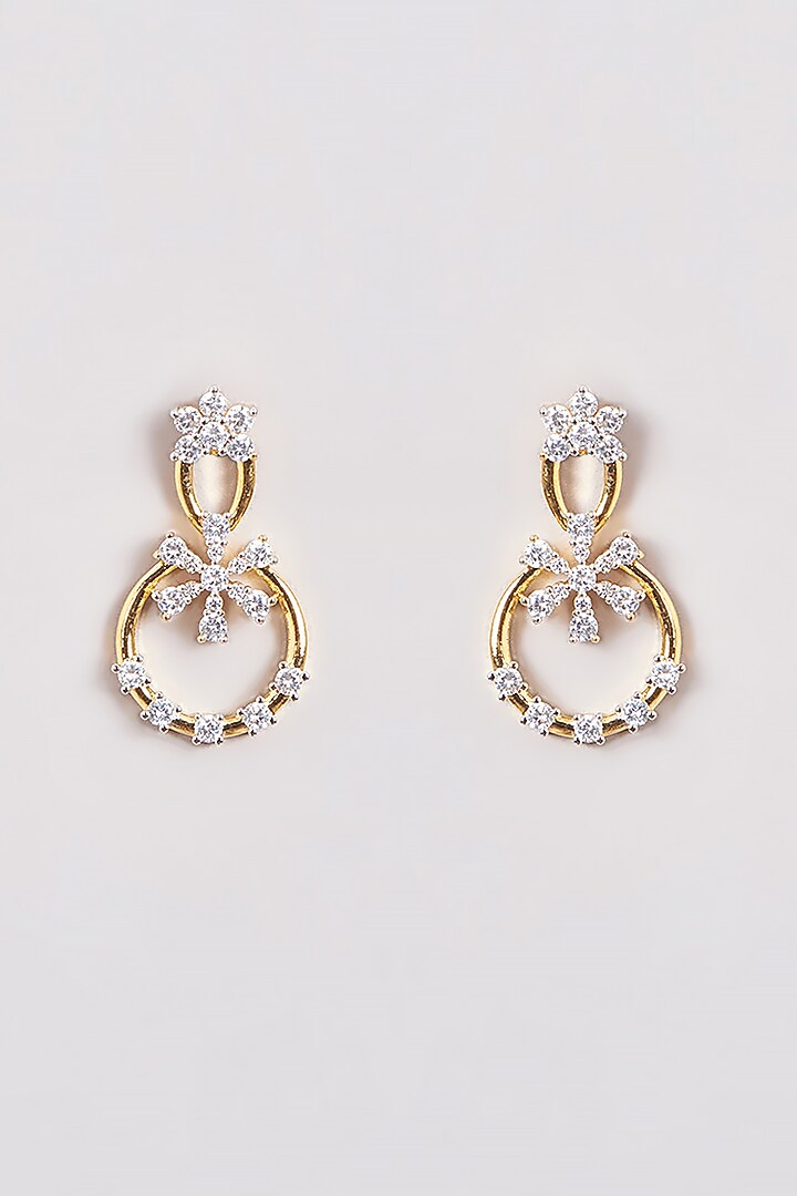 Gold Finish Zircon Necklace Set by Aster at Pernia's Pop Up Shop
