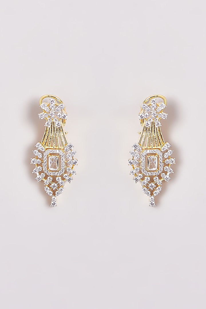 Gold Finish Zircon Necklace Set by Aster at Pernia's Pop Up Shop