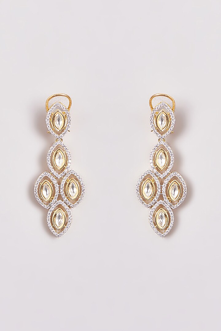 Gold Finish Zircon Necklace Set by Aster at Pernia's Pop Up Shop