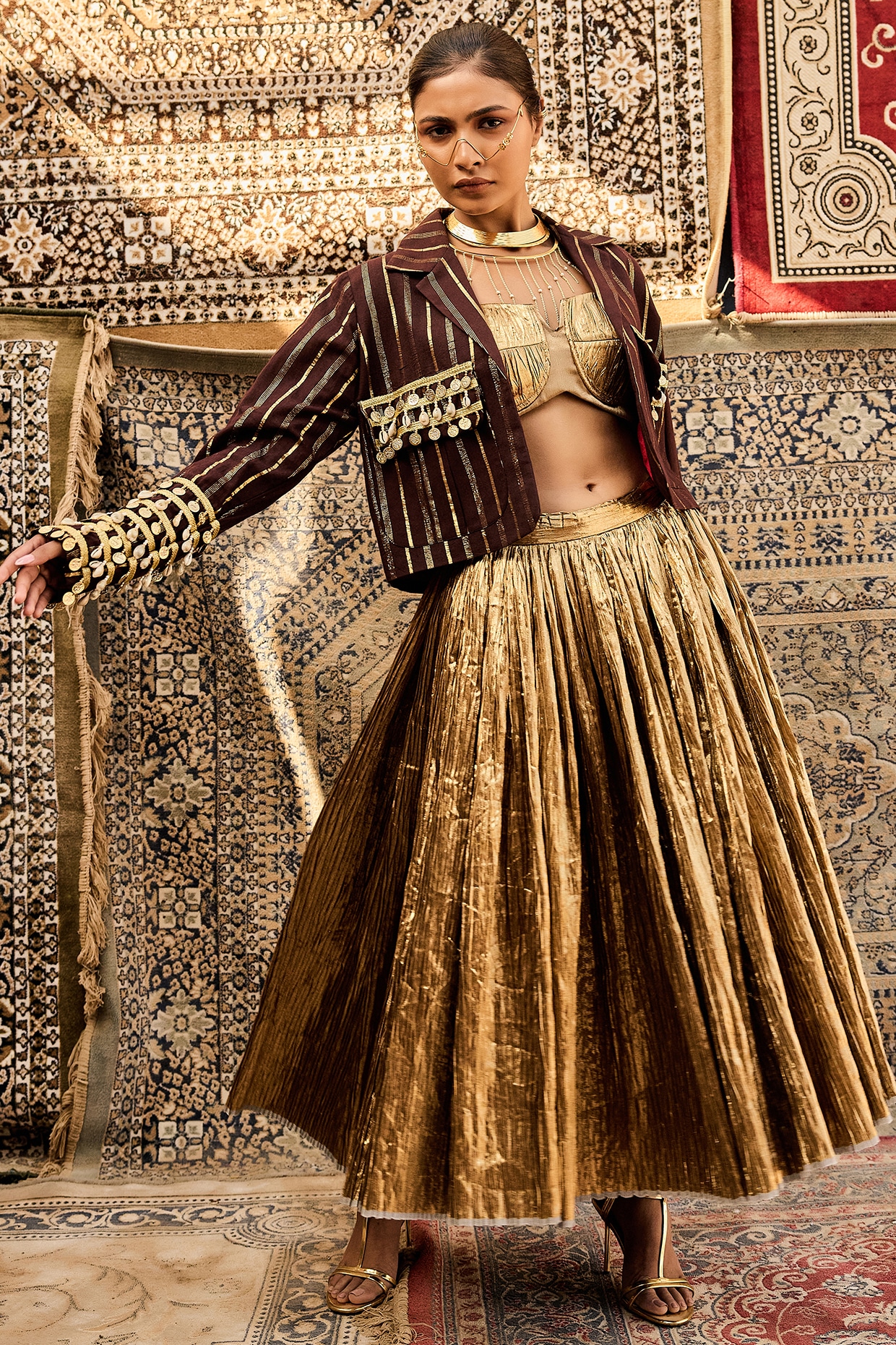 acka jacquard volume dress 送料 無料