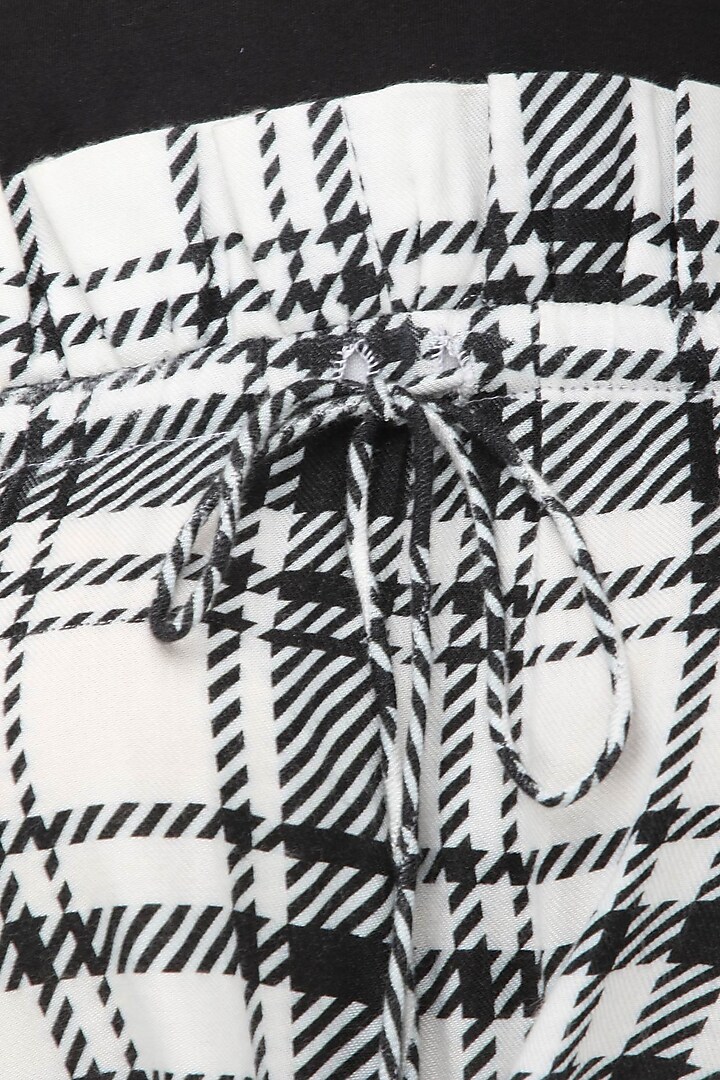 Black and white cold shoulder dress available only at Pernia's Pop Up Shop.