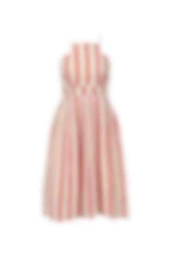 Red and white striped skater dress available only at Pernia's Pop Up Shop.