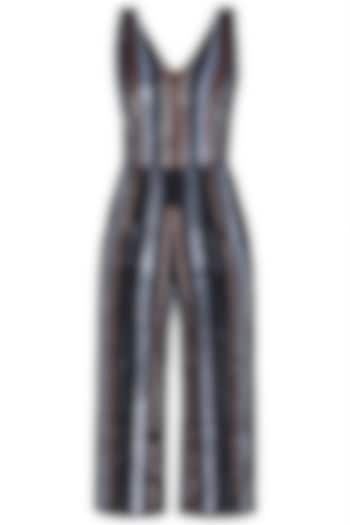 Black embellished jumpsuit by Attic Salt