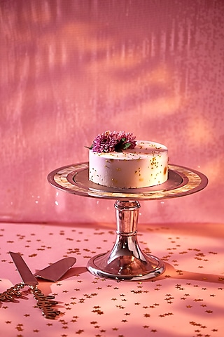 Silver Cake Stand by Assemblage