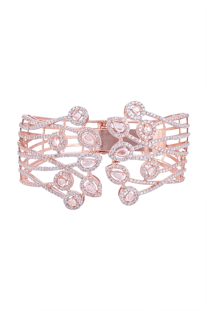 Silver plated faux diamond bracelet available only at Pernia's Pop Up Shop.
