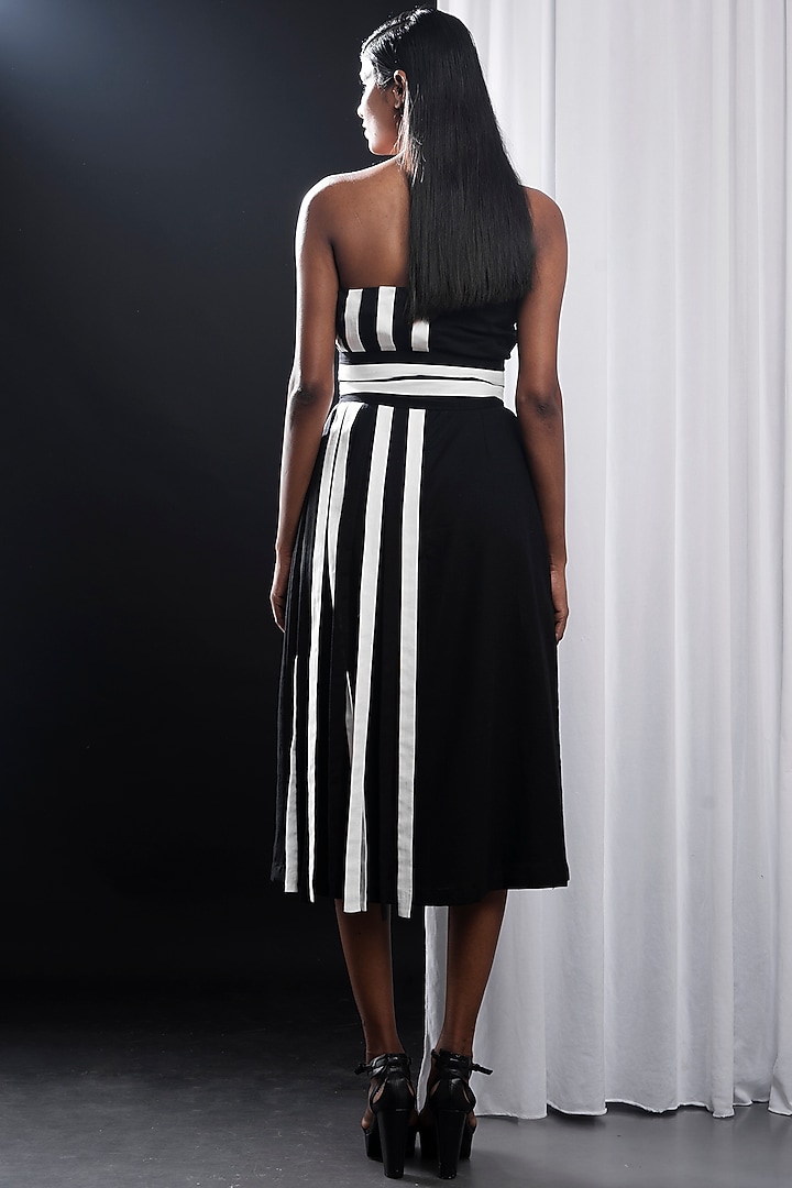 Black & White Off-Shoulder Summer Dress by ATBW | All Things Black & White at Pernia's Pop Up Shop