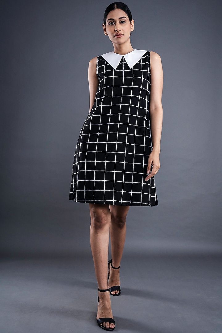 Black & White A-Line Dress by ATBW | All Things Black & White