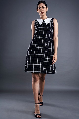 Black & White A-Line Dress by ATBW | All Things Black & White