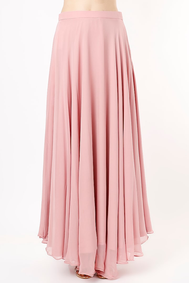 Blush Pink Embroidered Lehenga set by Agastya The Era Edit at Pernia's Pop Up Shop