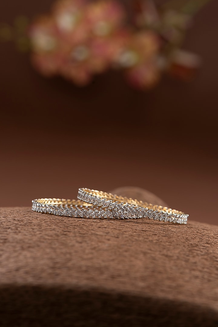 Silver Finish Bangle In Sterling Silver by Auraa Trends Silver Jewellery at Pernia's Pop Up Shop