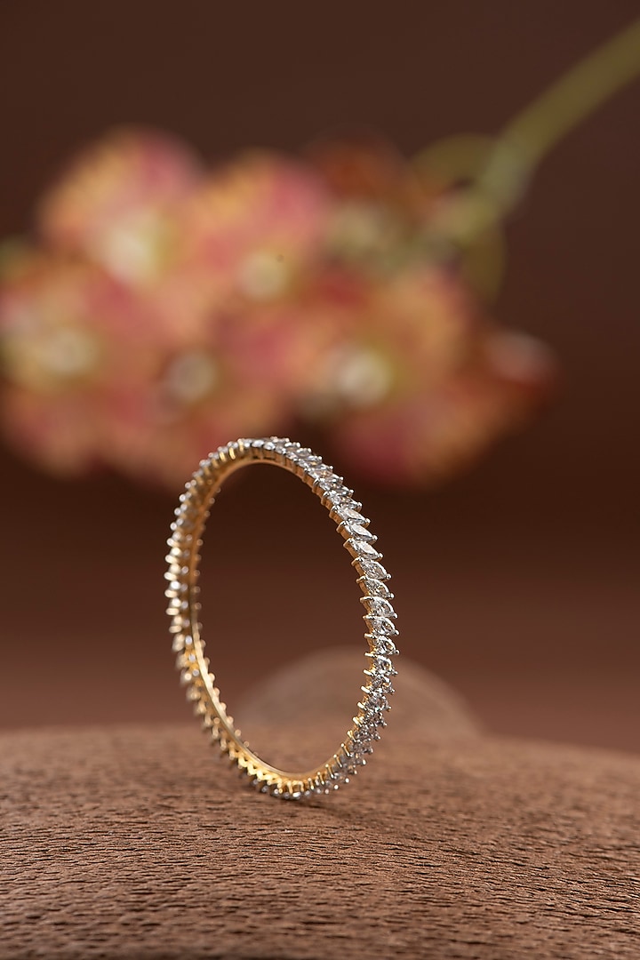 Silver Finish Bangle In Sterling Silver by Auraa Trends Silver Jewellery at Pernia's Pop Up Shop