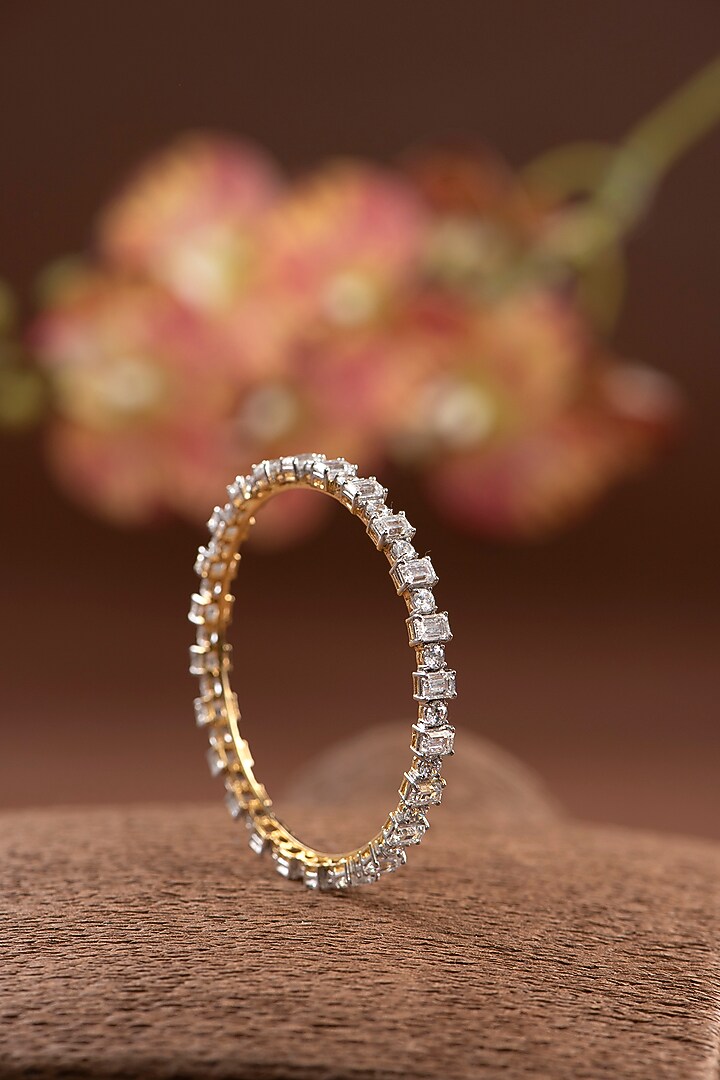 Silver Finish Bangle In Sterling Silver by Auraa Trends Silver Jewellery at Pernia's Pop Up Shop