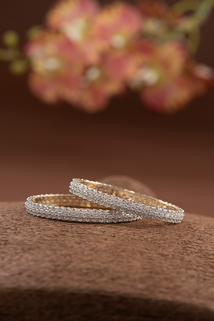 Silver Finish Bangle In Sterling Silver by Auraa Trends Silver Jewellery at Pernia's Pop Up Shop