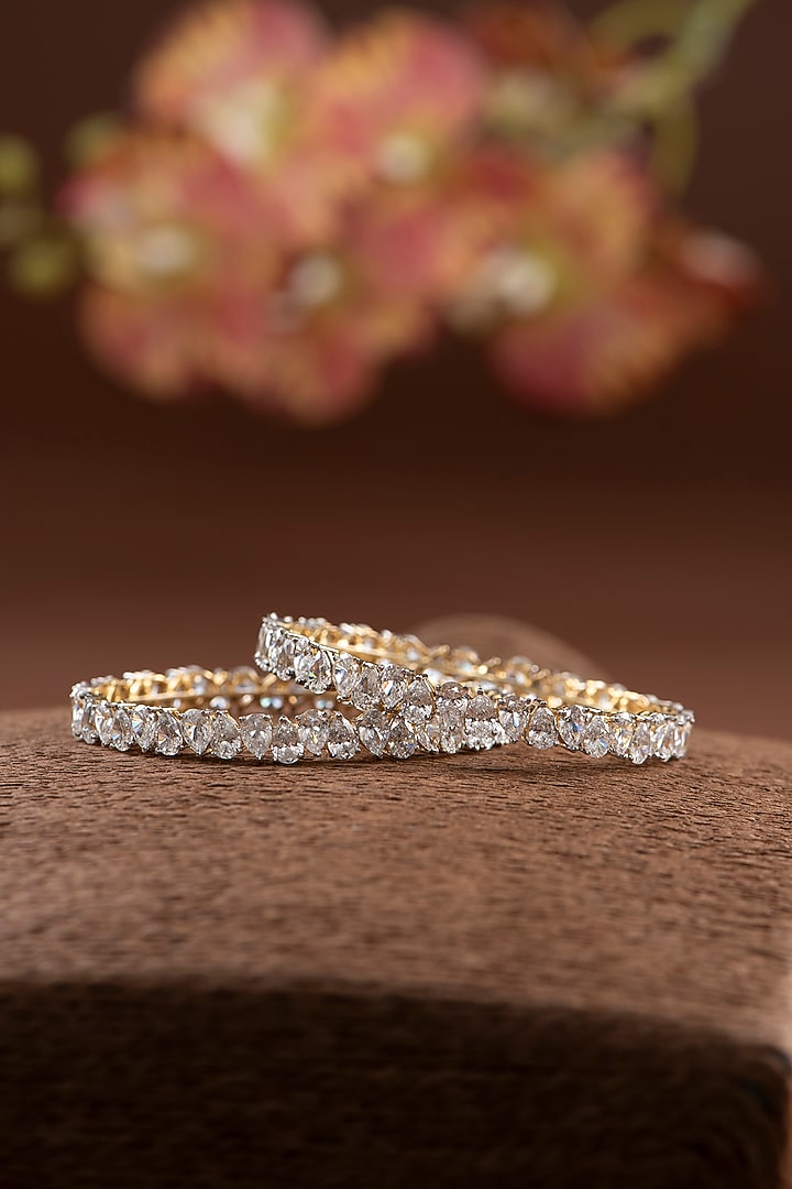 Silver Finish Bangle In Sterling Silver by Auraa Trends Silver Jewellery at Pernia's Pop Up Shop