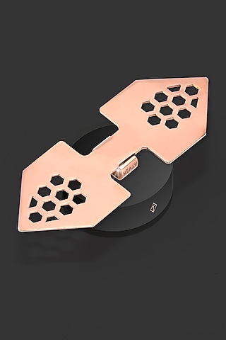 Rose Gold Stainless Steel Bow Tie by ATVER