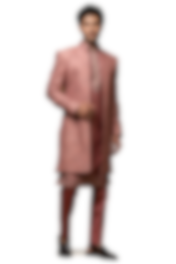 Lush Roses Boota Embroidery Wedding Indowestern by ASUKA at Pernia's Pop Up Shop