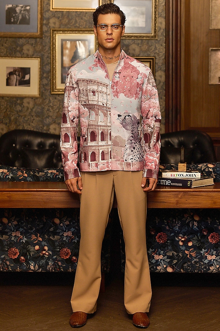Multi-Colored Tigene Fabric Printed Shacket by ASUKA at Pernia's Pop Up Shop