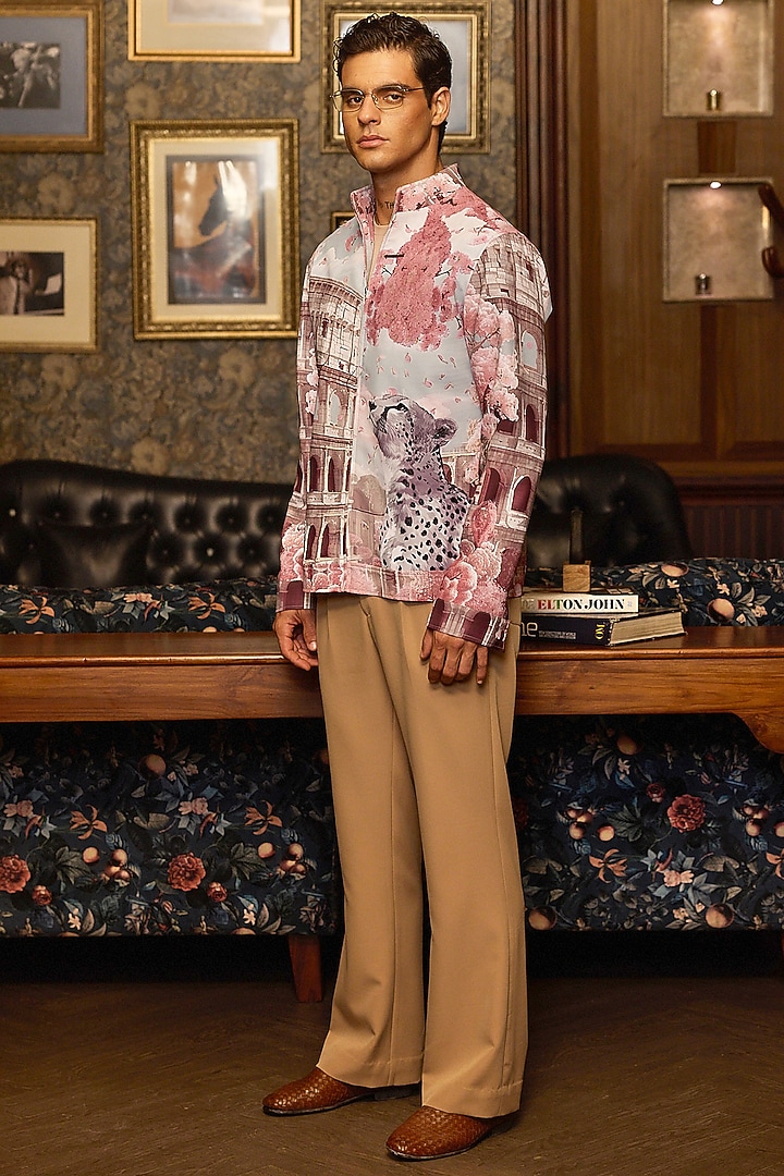 Multi-Colored Tigene Fabric Printed Shacket by ASUKA at Pernia's Pop Up Shop