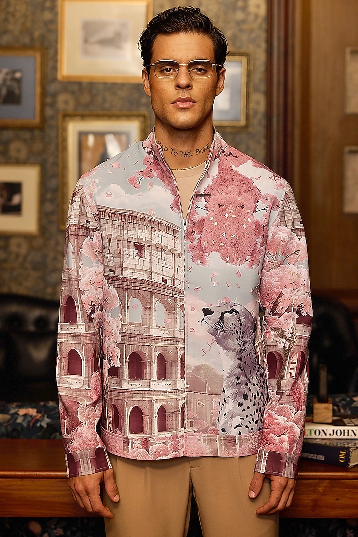 Multi-Colored Tigene Fabric Printed Shacket by ASUKA at Pernia's Pop Up Shop