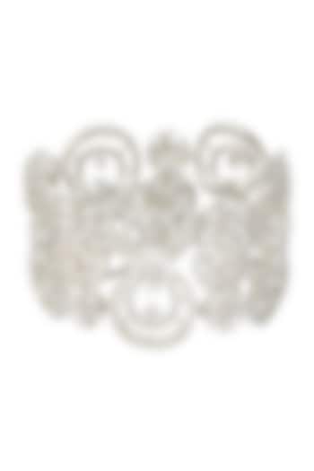 Gold Finish Diamond Bracelet by Auraa Trends at Pernia's Pop Up Shop