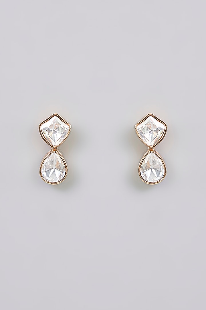 Gold Finish Pearl Necklace Set by Aura Trends at Pernia's Pop Up Shop