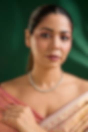 Gold Finish Pearl Necklace by Auraa Trends at Pernia's Pop Up Shop