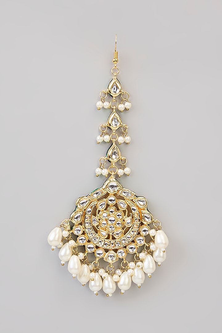 Chandbali Earrings Flipkart Earring With Price Gold Finish Kundan