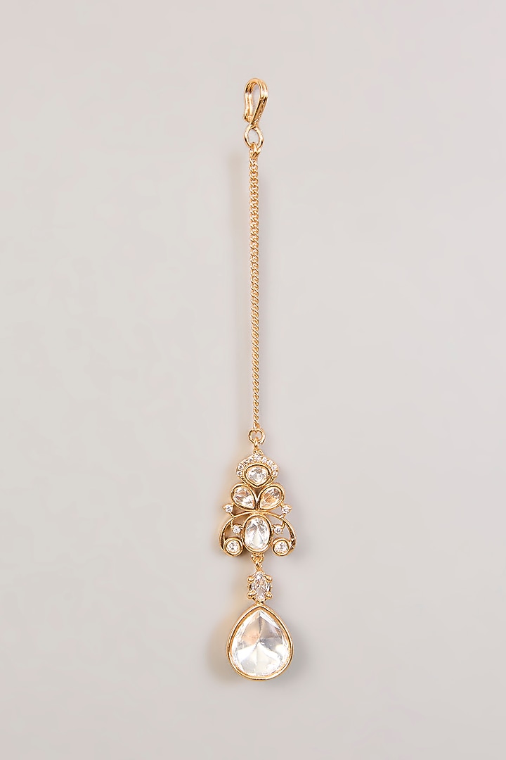 Two-Tone Pink Zircon Beaded Necklace Set by Aura Trends at Pernia's Pop Up Shop