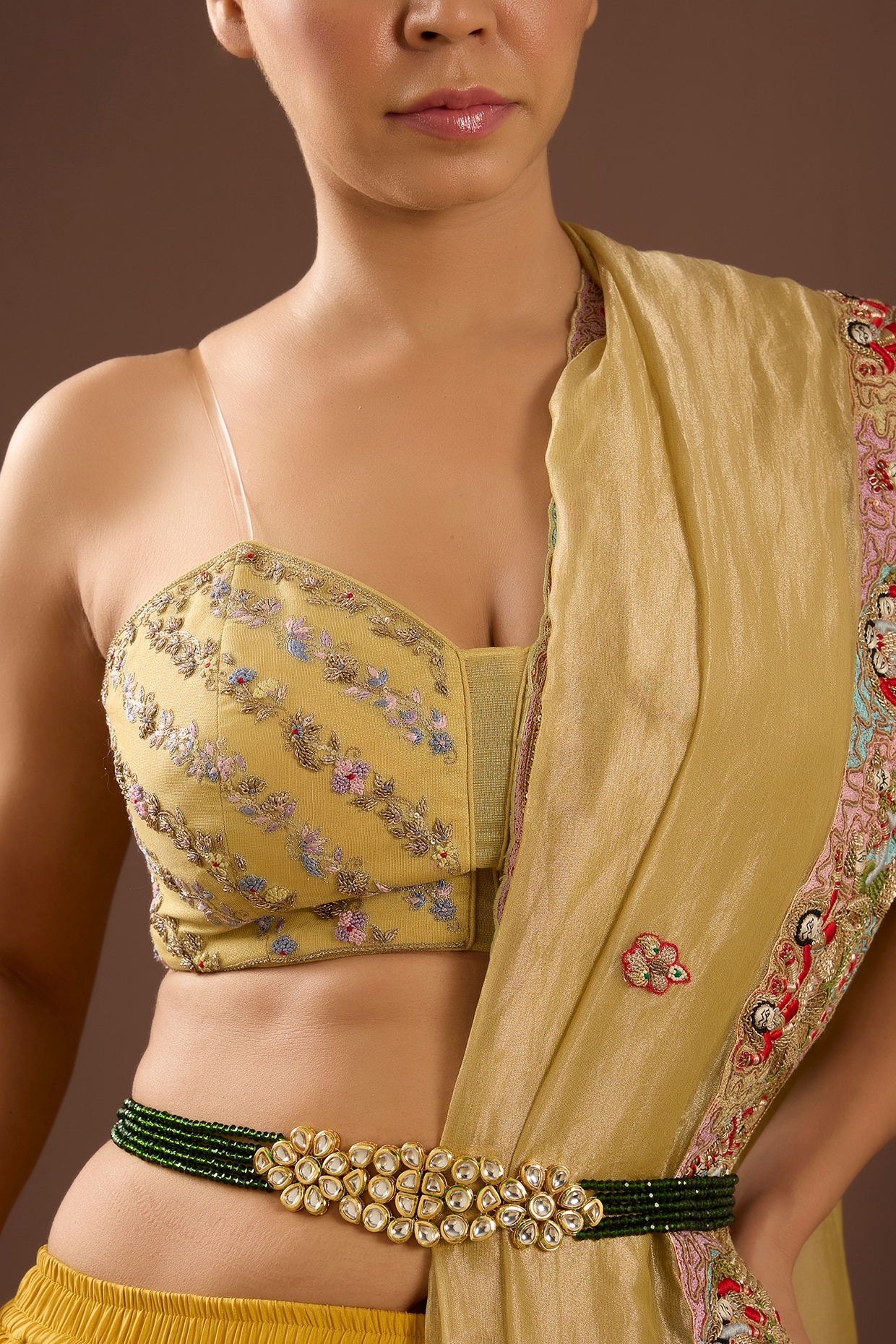 lehenga waist belt online