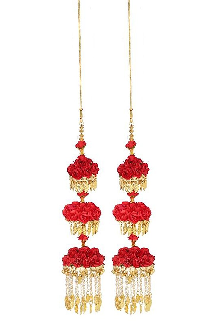 Gold Finish Kaleeras In Alloy by Aura Trends at Pernia's Pop Up Shop